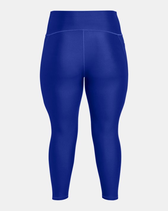 Damen HeatGear® Armour 7/8 Leggings mit hohem Bund, Blue, pdpMainDesktop image number 5